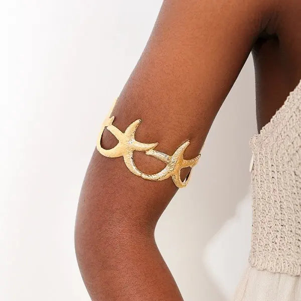 π Boho Goddess Arm Cuff β Starfish & Serpent Styles