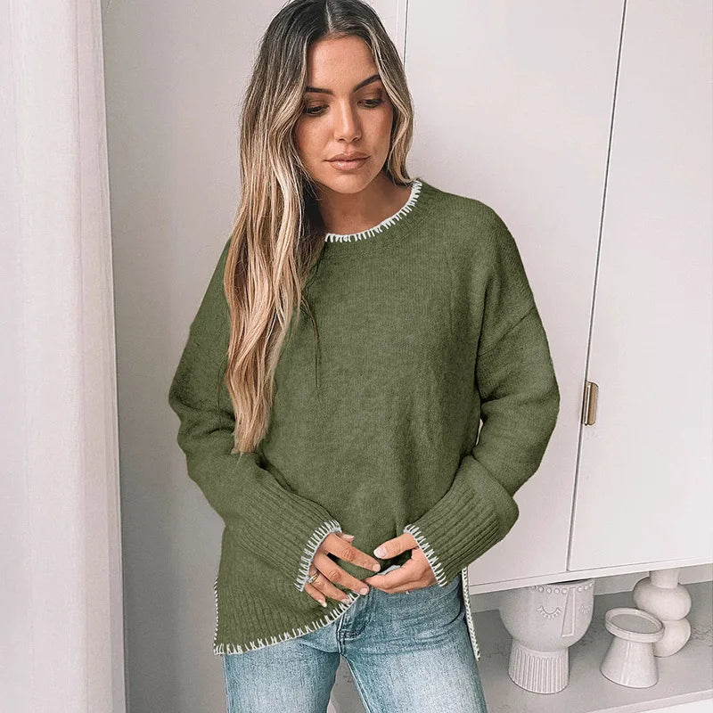 Slouchy Boho Knit Sweater – Effortless Layers for Free Spirits