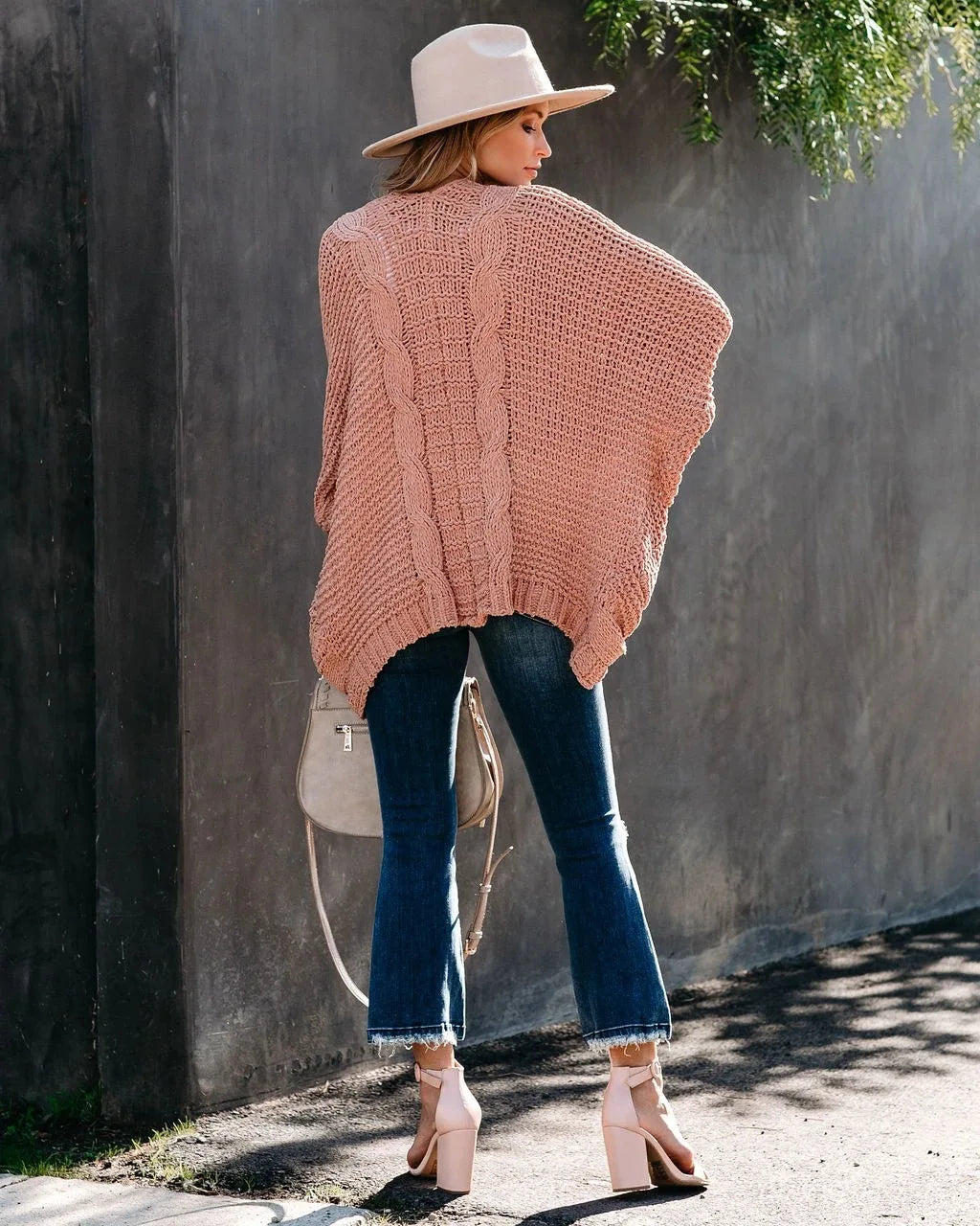 Cozy Slouch Knit Boho Cardigan