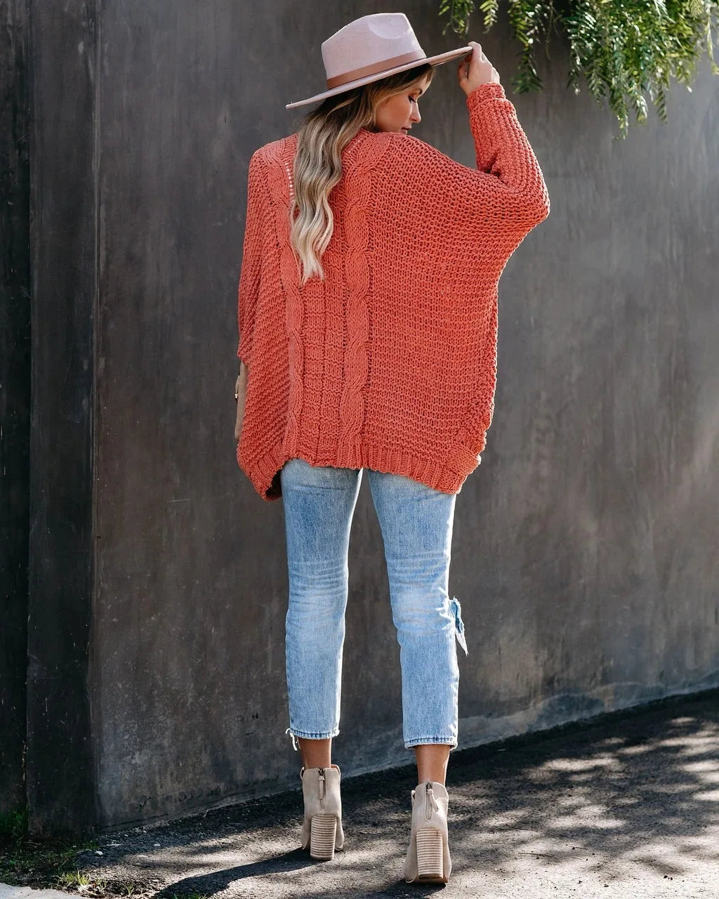 Cozy Slouch Knit Boho Cardigan