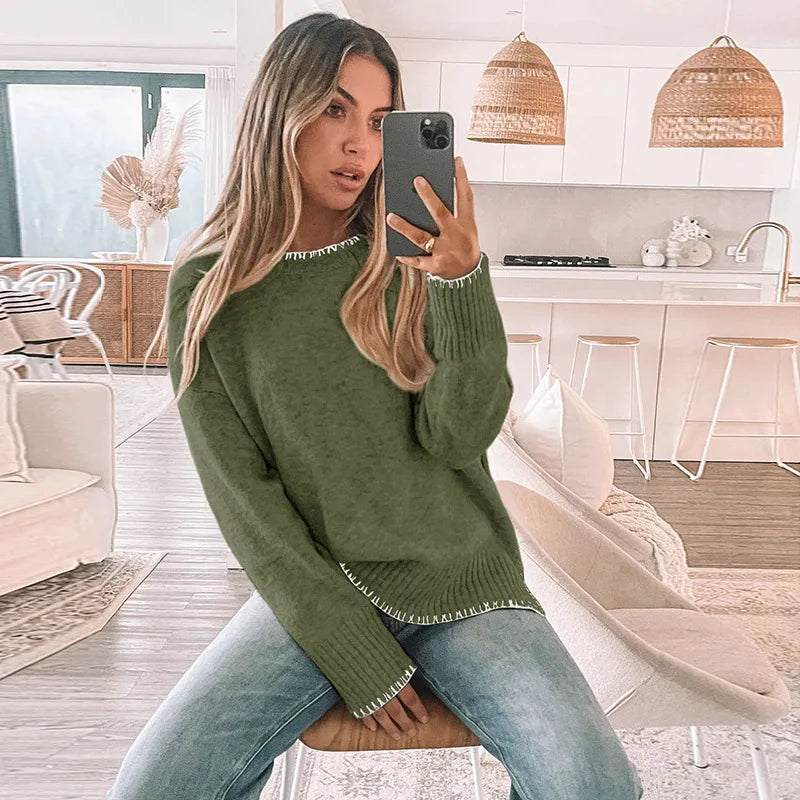 Slouchy Boho Knit Sweater – Effortless Layers for Free Spirits