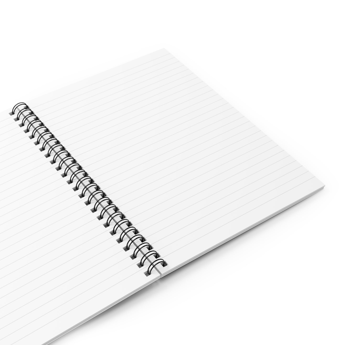 "Live with Abandon" Floral Spiral Notebook – 6" x 8"