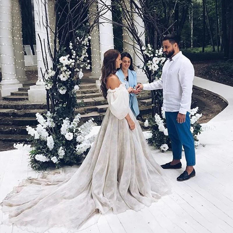 Boho Fairytale Wedding Dress