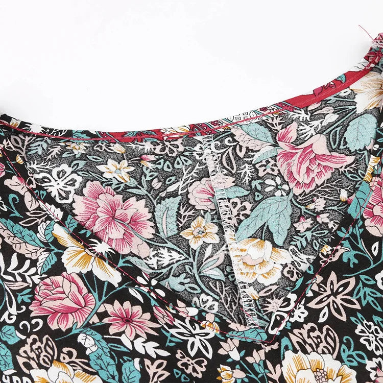 Amalia Boho Breeze Maxi Dress