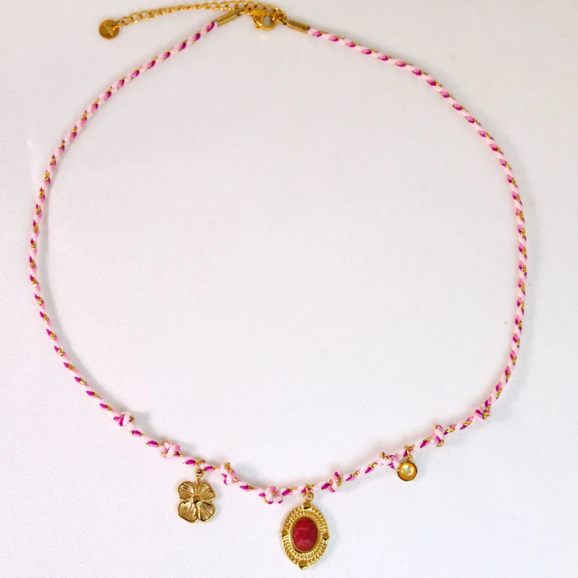 Boho Beaded Charm Necklaces – 16”