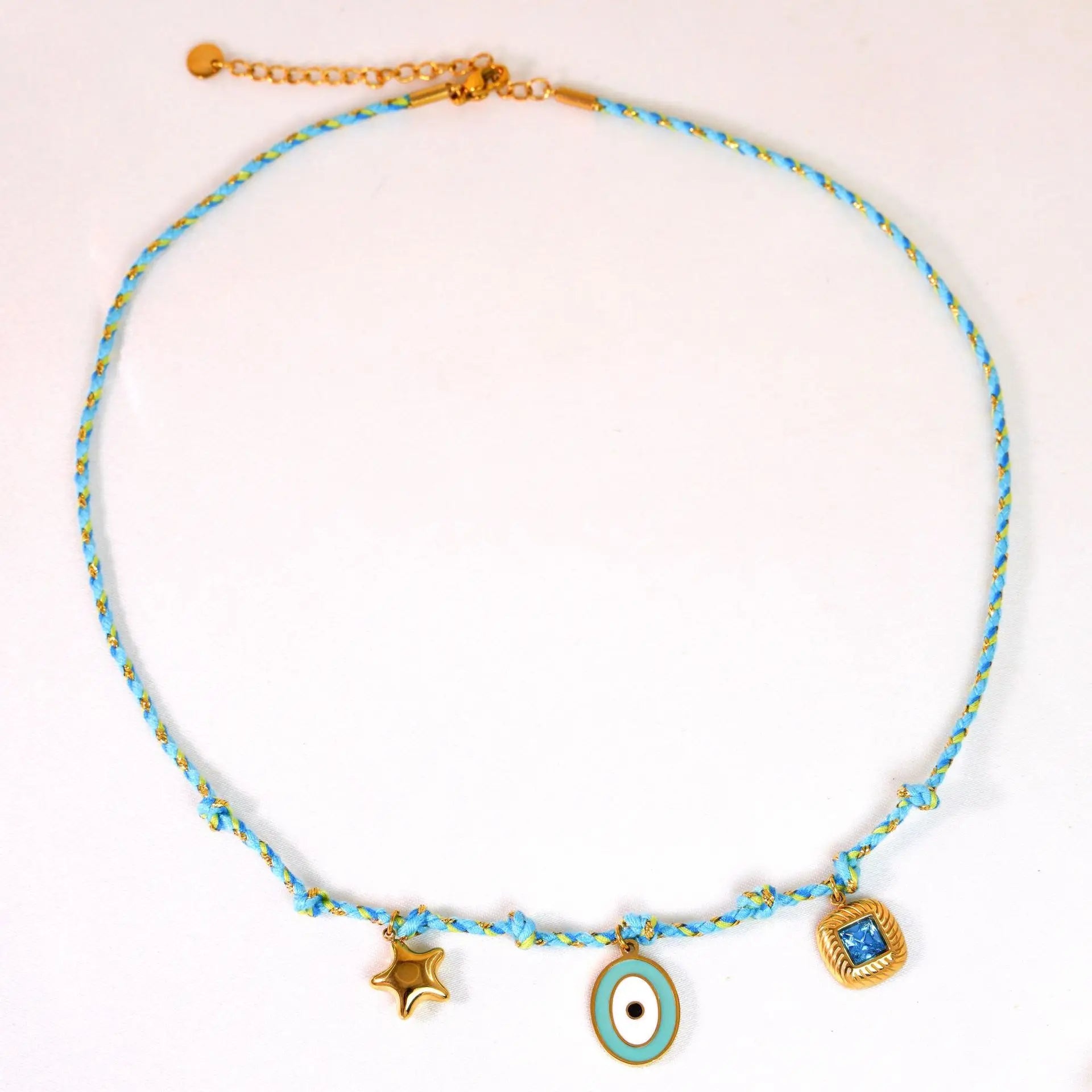 Boho Beaded Charm Necklaces – 16”
