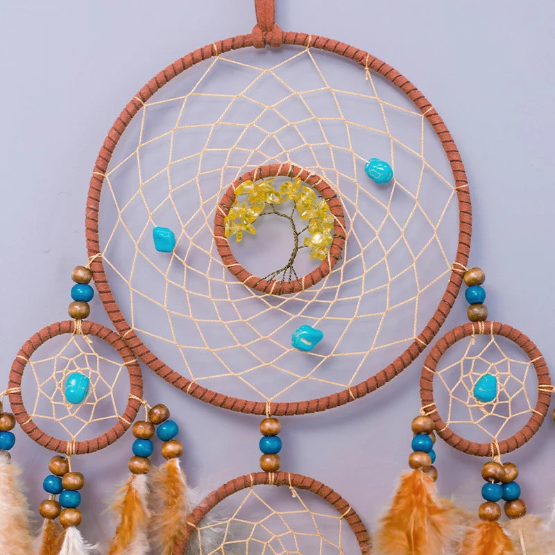 Boho Feather Dreamcatcher