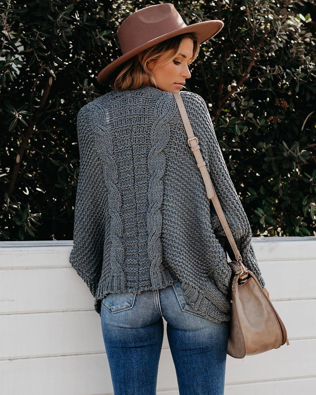 Cozy Slouch Knit Boho Cardigan