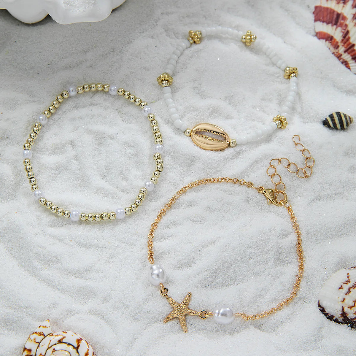🌴 Coastal Charm Boho Bracelet Set