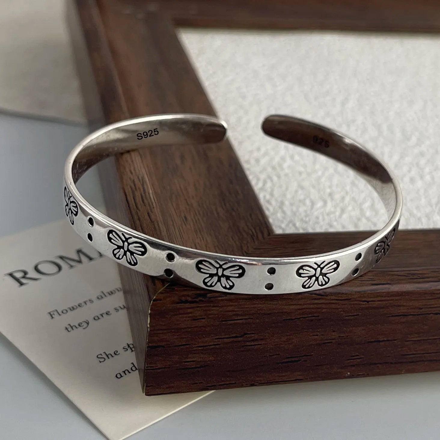 Boho Vintage 925 Sterling Silver Bangles – Sold Individually