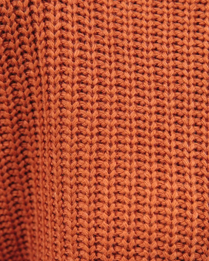 Chic Cable Knit Pullover Sweater