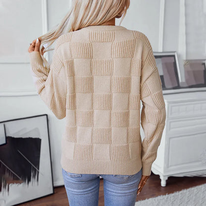 Cozy Textured Knit Pullover