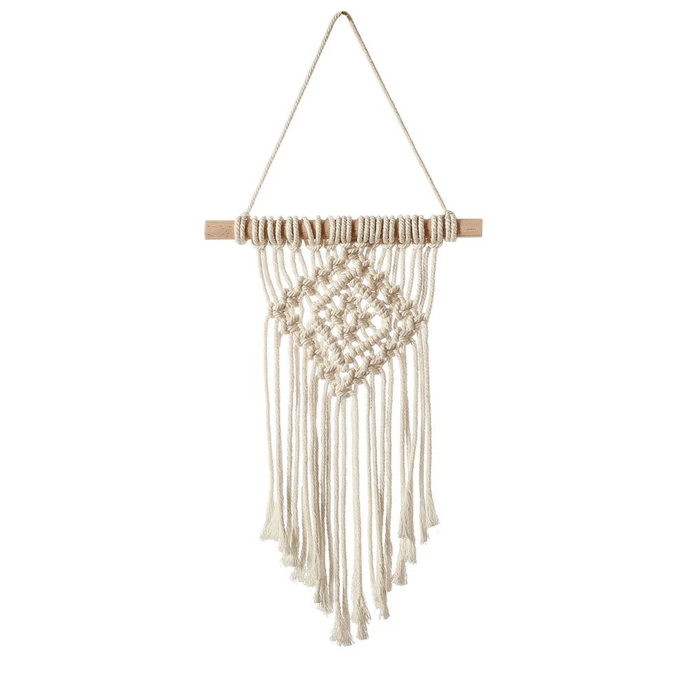 Handcrafted Boho Macrame Wall Tapestry