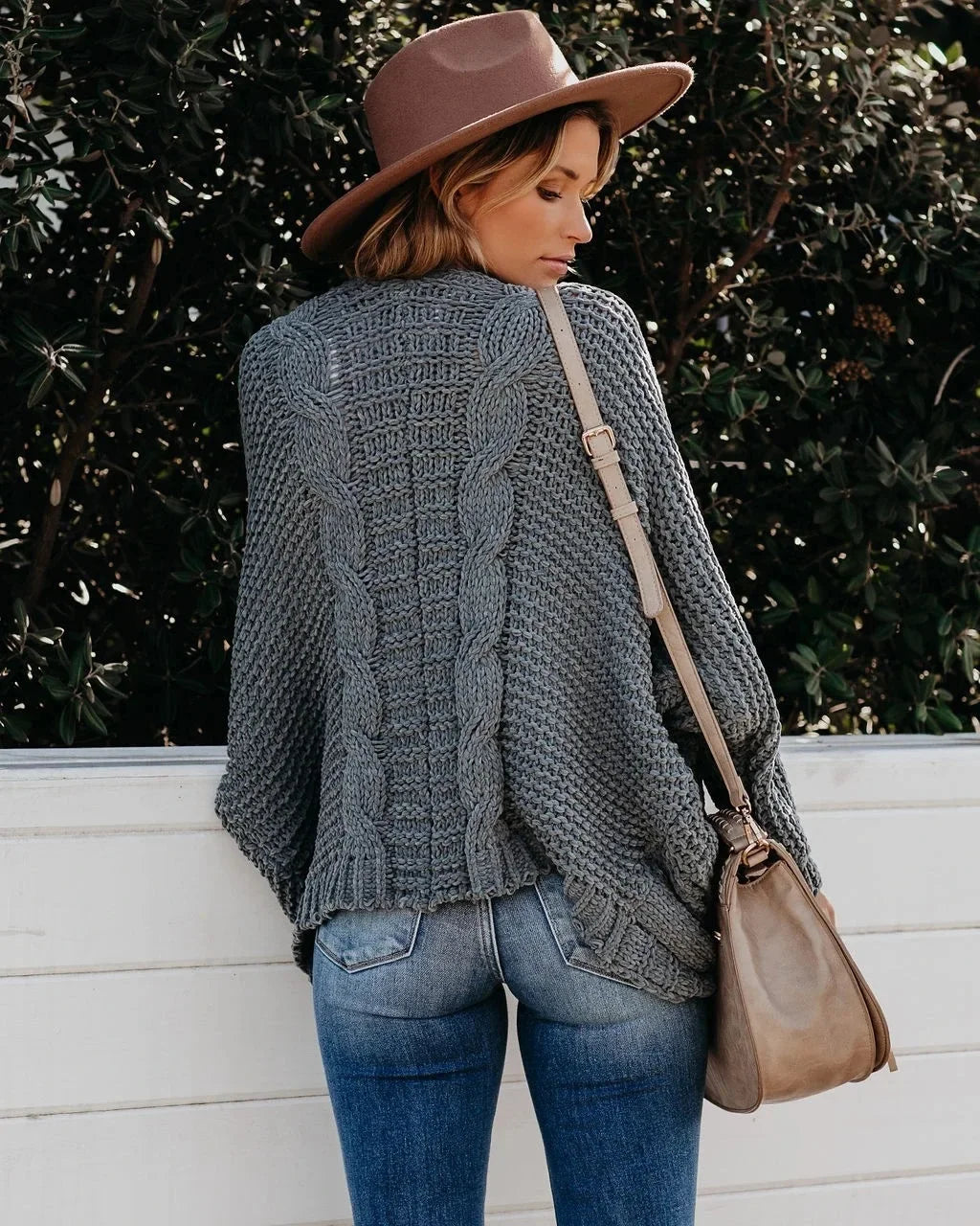Cozy Slouch Knit Boho Cardigan