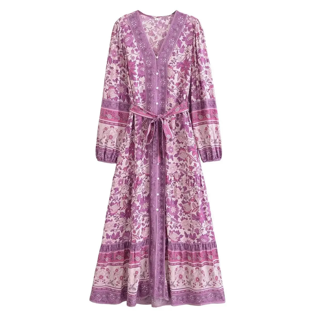 Boho Vintage Maxi Dress