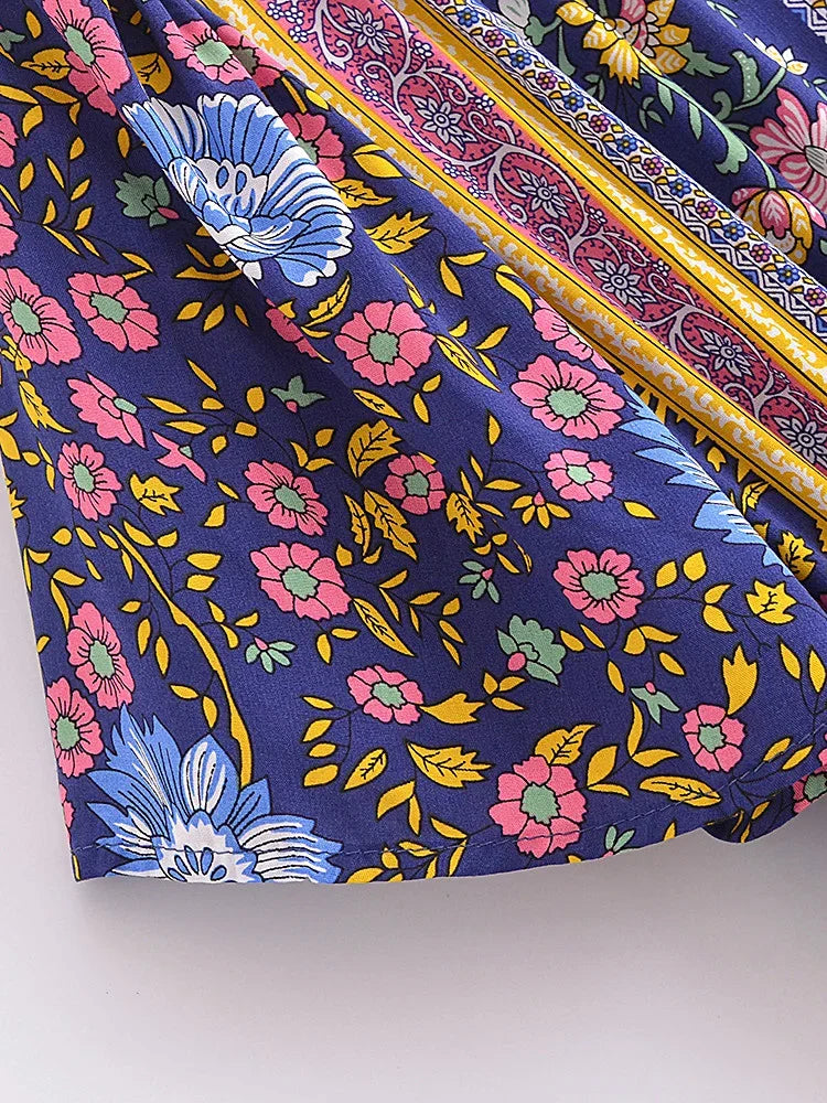 Boho Breeze Floral Maxi Dress