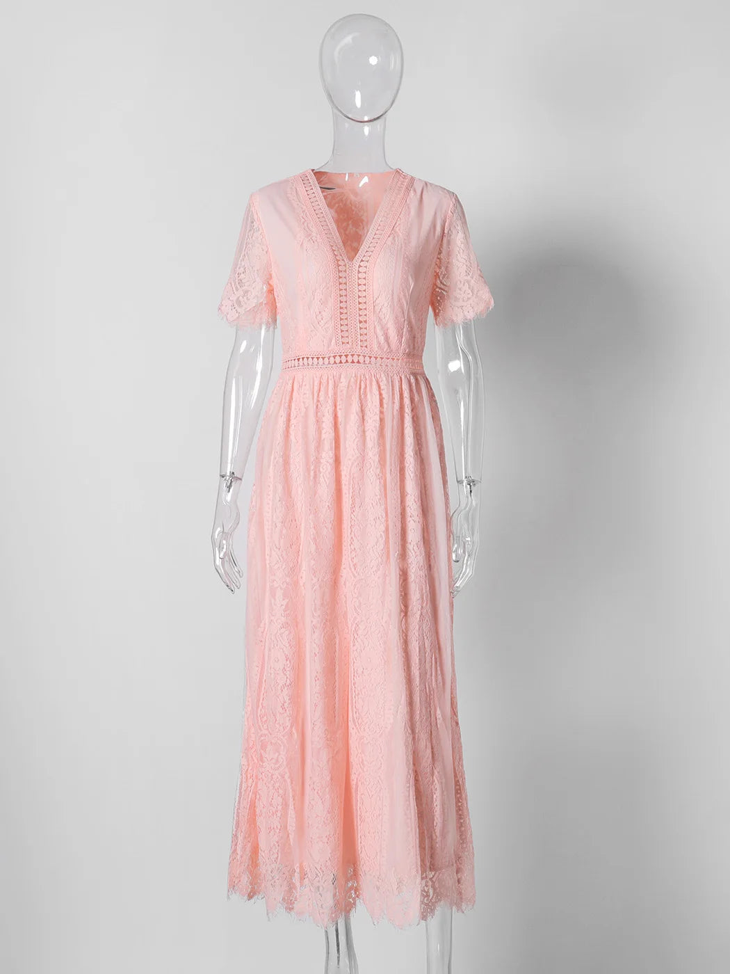 🌸 Lace Boho Maxi Dress – Romantic, Free-Spirited &amp; Timeless
