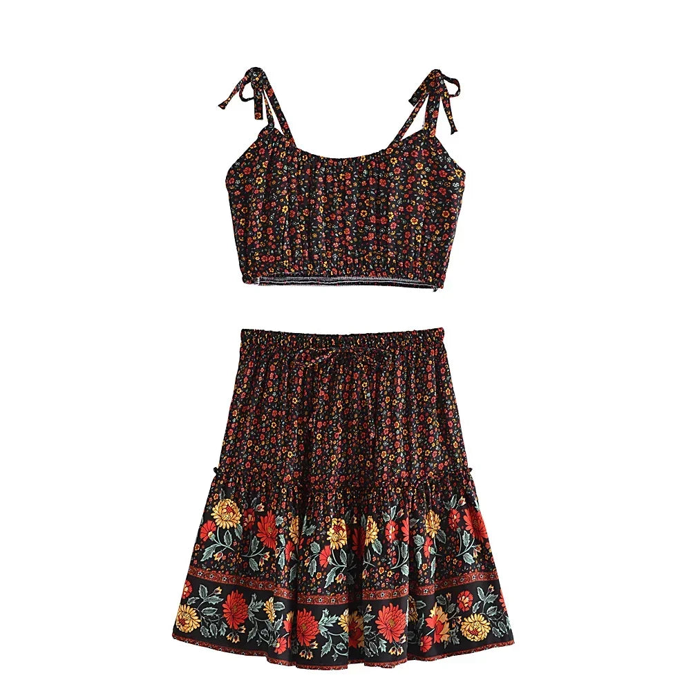 Boho Festival Two-Piece Set