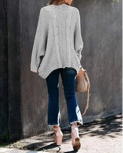 Cozy Slouch Knit Boho Cardigan
