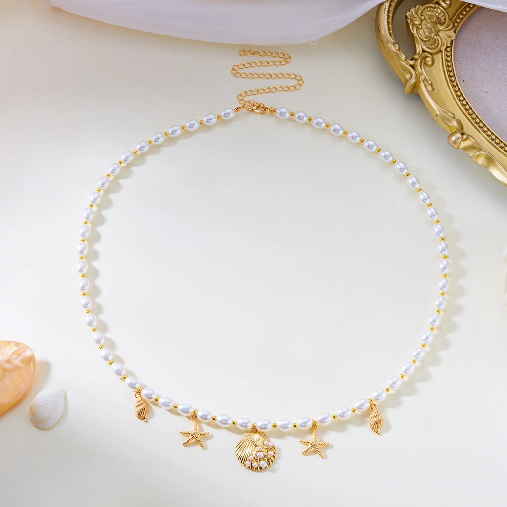 Boho Belly Chain – Gold Body Jewelry with Shells & Charms