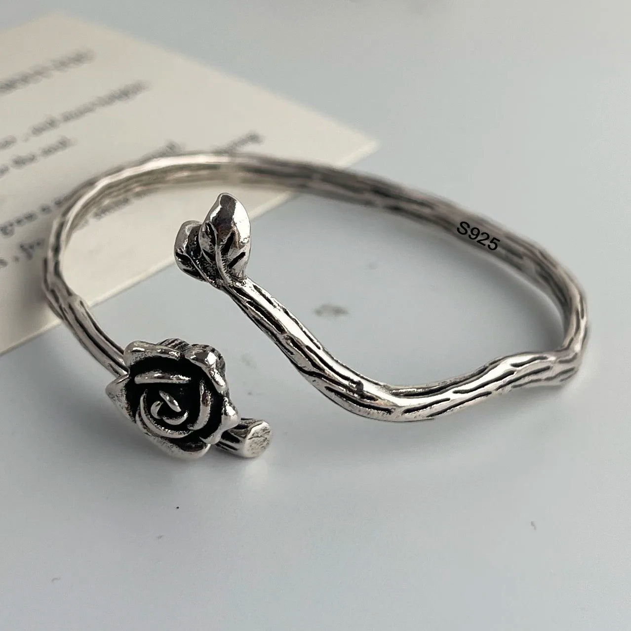 Boho Vintage 925 Sterling Silver Bangles – Sold Individually