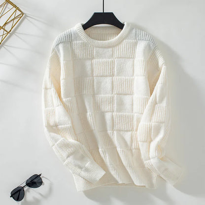 Cozy Textured Knit Pullover