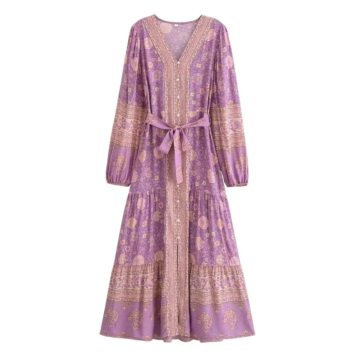 Boho Vintage Maxi Dress