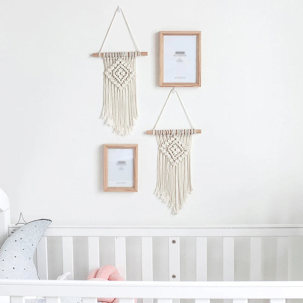 Handcrafted Boho Macrame Wall Tapestry