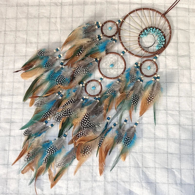 Boho Feather Dreamcatcher